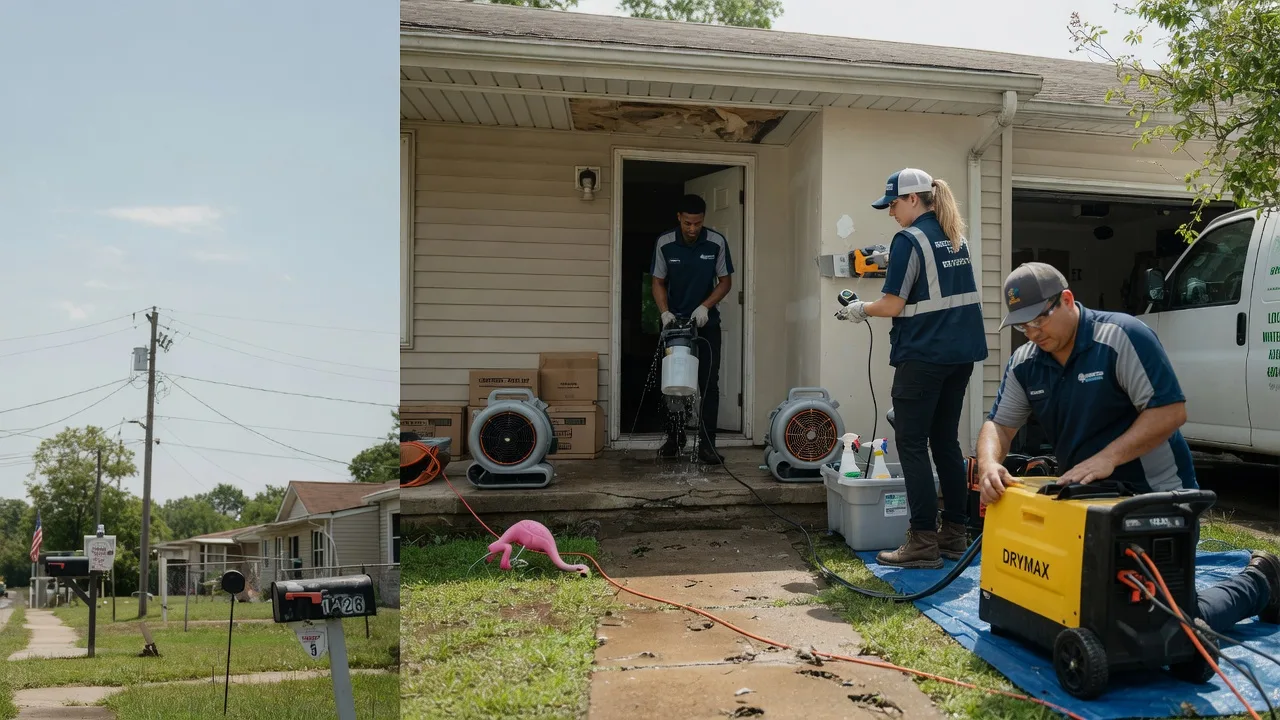 Storm Damage Water Removal in Elton, LA near me
